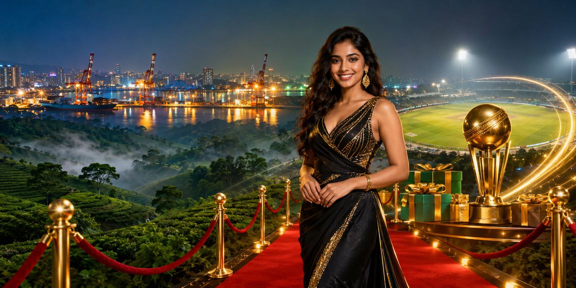 চট্টগ্রামের চা বাগানে ক্রিকেট বেটিং উপভোগ করছেন এক তরুণ