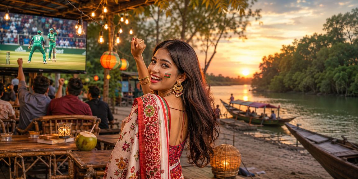 সুন্দরবনের পটভূমিতে পহেলা বৈশাখ ক্রিকেট বেটিং উৎসব